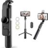 Q07 Bluetooth Selfie Stick with Fill Light & Wireless Remote