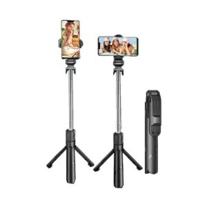 Q07 Bluetooth Selfie Stick with Built-in Remote